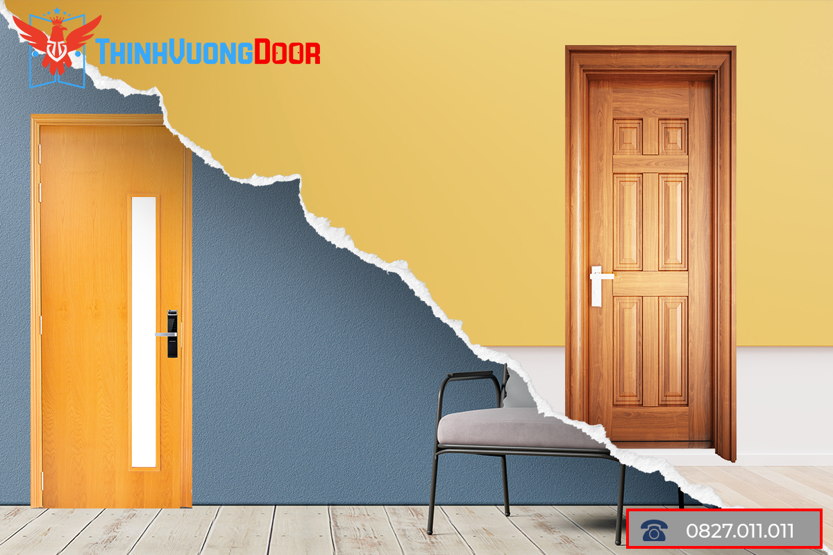 Dòng cửa thép chống cháy Thịnh Vượng Door kiểu dáng và màu sắc sang trọng